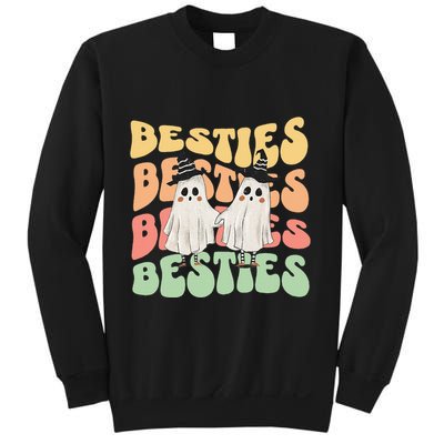 Halloween Couples Costume For Best Friends Besties Ghosts Sweatshirt