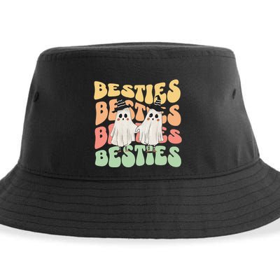 Halloween Couples Costume For Best Friends Besties Ghosts Sustainable Bucket Hat