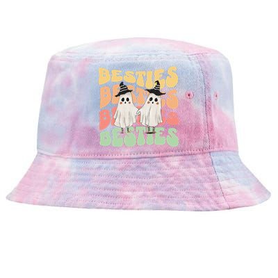 Halloween Couples Costume For Best Friends Besties Ghosts Tie-Dyed Bucket Hat