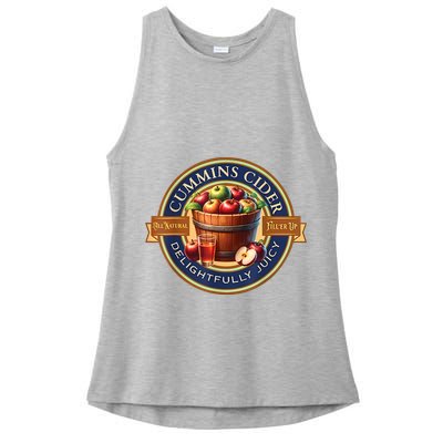 Haul Cummins Cider Funny Ladies PosiCharge Tri-Blend Wicking Tank