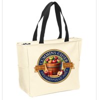 Haul Cummins Cider Funny Zip Tote Bag