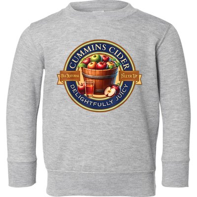Haul Cummins Cider Funny Toddler Sweatshirt