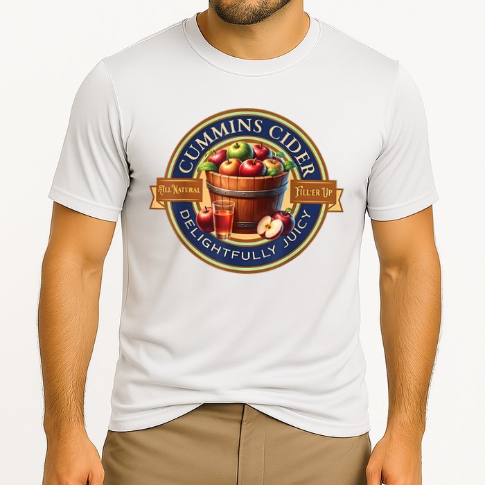 Haul Cummins Cider Funny Cooling Performance Crew T-Shirt
