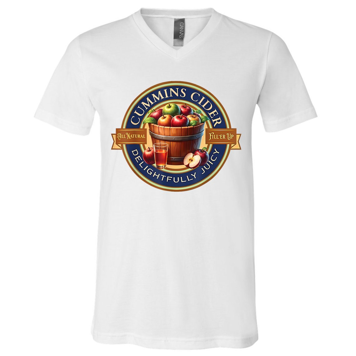 Haul Cummins Cider Funny V-Neck T-Shirt