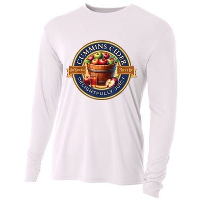 Haul Cummins Cider Funny Cooling Performance Long Sleeve Crew