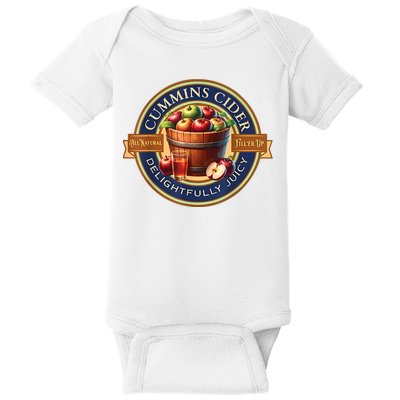 Haul Cummins Cider Funny Baby Bodysuit
