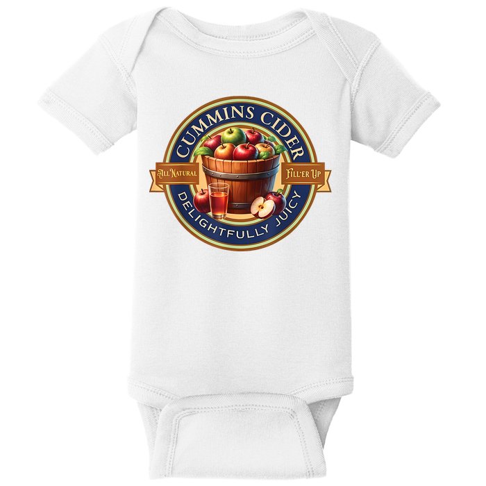 Haul Cummins Cider Funny Baby Bodysuit