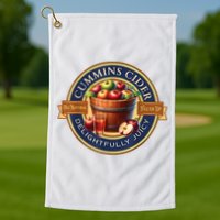 Haul Cummins Cider Funny Golf Towel