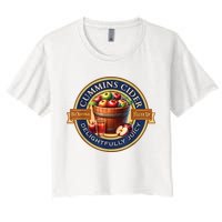 Haul Cummins Cider Funny Women's Crop Top Tee