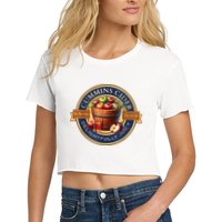 Haul Cummins Cider Funny Women's Crop Top Tee