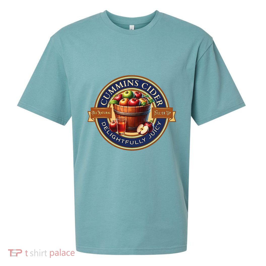 Haul Cummins Cider Funny Gift Sueded Cloud Jersey T-Shirt