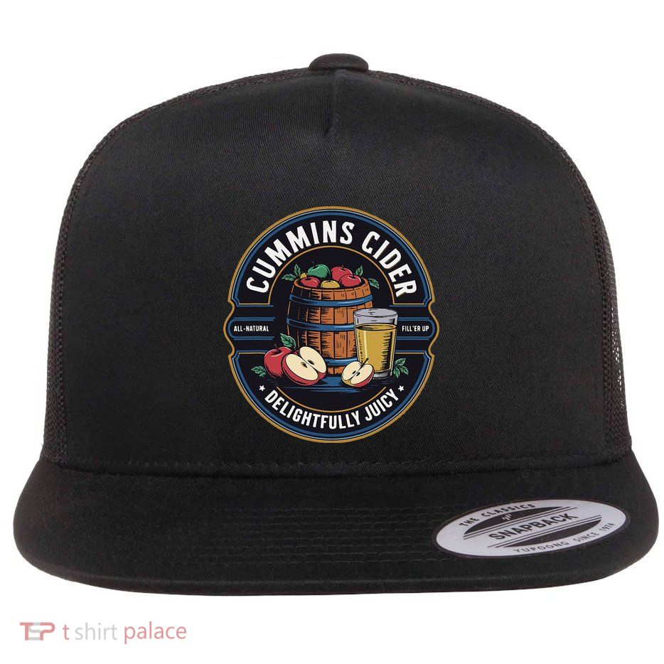 Haul Cummins Cider Funny Gift Flatbill Hat