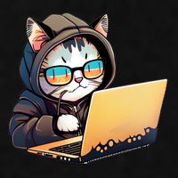 Hacker Chibi Cute Cat Ladies PosiCharge Tri-Blend Wicking Tank