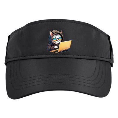 Hacker Chibi Cute Cat Adult Drive Performance Visor