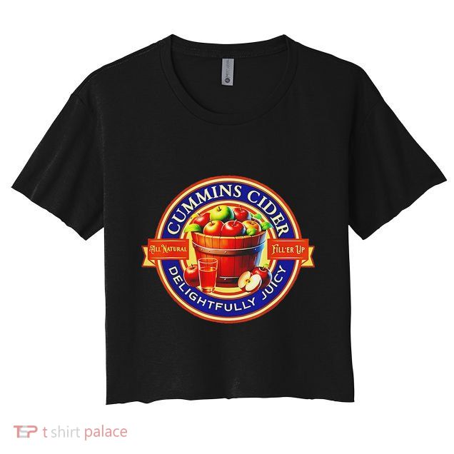 Haul Cummins Cider S Funny Crop Top