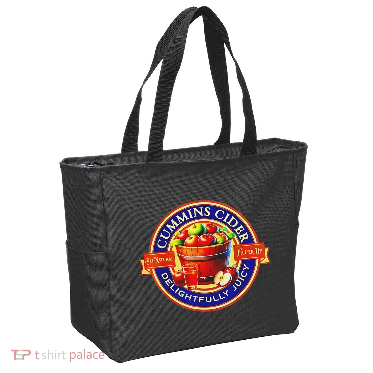 Haul Cummins Cider S Funny Zip Tote Bag