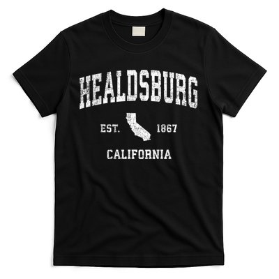 Healdsburg California Ca Vintage Sports T-Shirt