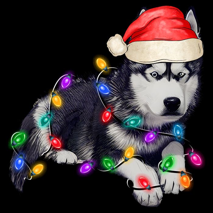 Husky Christmas Cute Dog Lover Holiday Mug