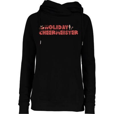 Holiday Cheermeister Classic Womens Funnel Neck Pullover Hood
