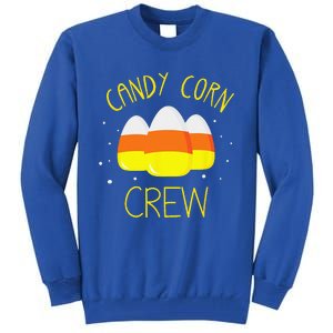 Halloween Candy Corn Squad Team Candy Corn Crew Halloween Tall Sweatshirt