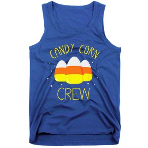 Halloween Candy Corn Squad Team Candy Corn Crew Halloween Tank Top