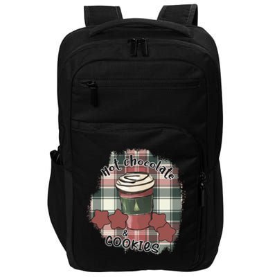 Hot Cocoa Cookies Drink Hot Chocolate Watch Christmas Impact Tech Backpack