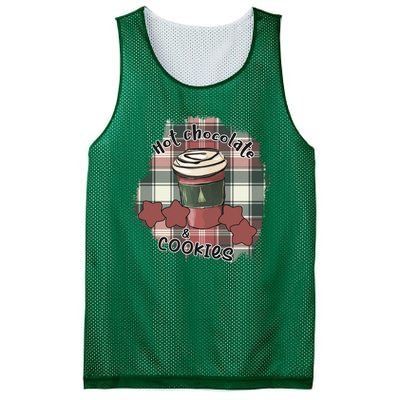 Hot Cocoa Cookies Drink Hot Chocolate Watch Christmas Mesh Reversible Basketball Jersey Tank