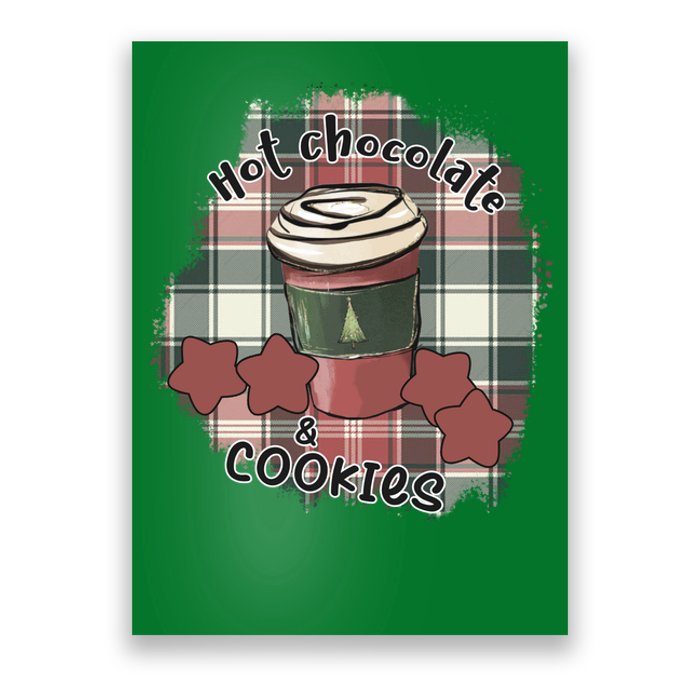 Hot Cocoa Cookies Drink Hot Chocolate Watch Christmas Poster