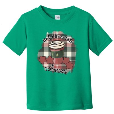 Hot Cocoa Cookies Drink Hot Chocolate Watch Christmas Toddler T-Shirt