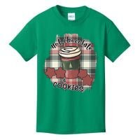 Hot Cocoa Cookies Drink Hot Chocolate Watch Christmas Kids T-Shirt