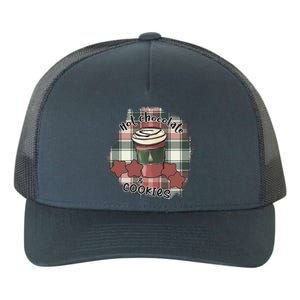 Hot Cocoa Cookies Drink Hot Chocolate Watch Christmas Yupoong Adult 5-Panel Trucker Hat