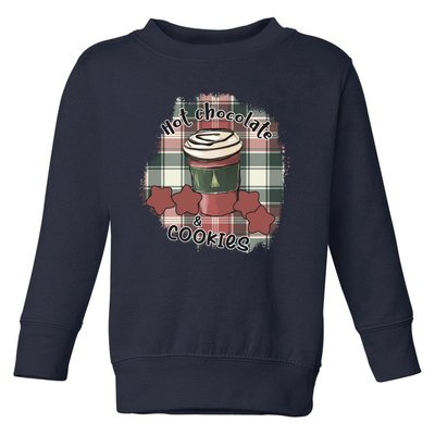 Hot Cocoa Cookies Drink Hot Chocolate Watch Christmas Toddler Sweatshirt