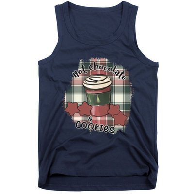 Hot Cocoa Cookies Drink Hot Chocolate Watch Christmas Tank Top