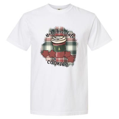 Hot Cocoa Cookies Drink Hot Chocolate Watch Christmas Garment-Dyed Heavyweight T-Shirt