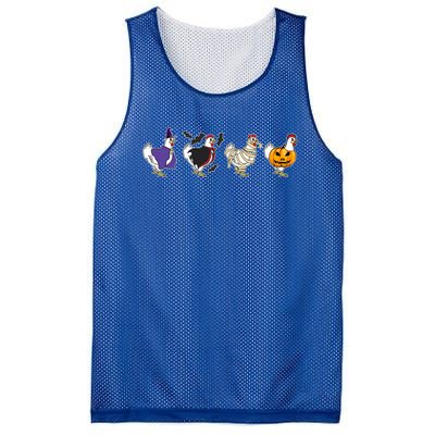 Halloween Chicken Costume Witch Vampire Mummy Pumpkin Jack Funny Gift Mesh Reversible Basketball Jersey Tank