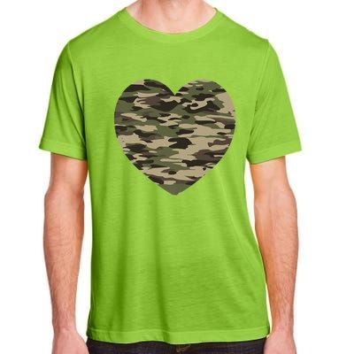 Heart Camoflauge Clothing Camo Military Tactical Gift Adult ChromaSoft Performance T-Shirt