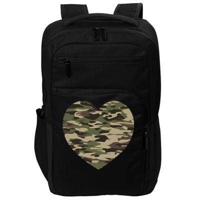 Heart Camoflauge Clothing Camo Military Tactical Gift Impact Tech Backpack