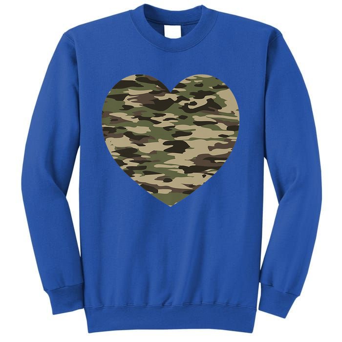 Heart Camoflauge Clothing Camo Military Tactical Gift Sweatshirt