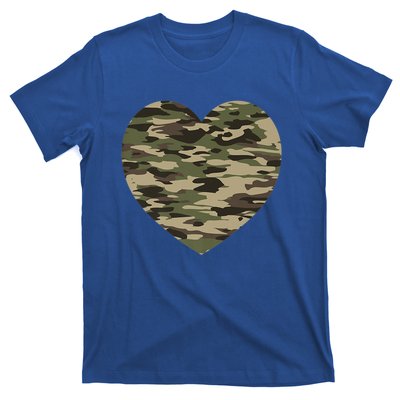 Heart Camoflauge Clothing Camo Military Tactical Gift T-Shirt