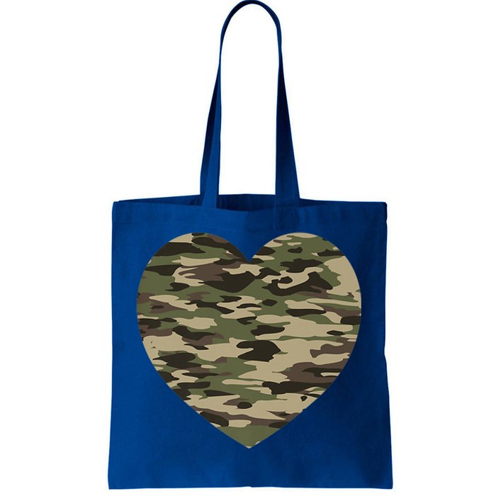 Heart Camoflauge Clothing Camo Military Tactical Gift Tote Bag