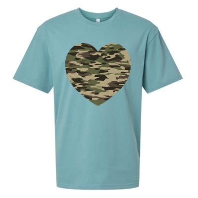 Heart Camoflauge Clothing Camo Military Tactical Gift Sueded Cloud Jersey T-Shirt