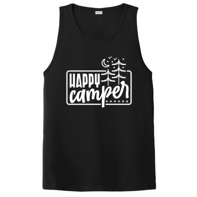 Happy Camper Camping Gift PosiCharge Competitor Tank