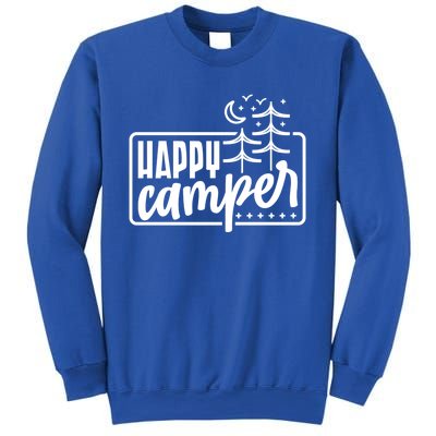 Happy Camper Camping Gift Sweatshirt