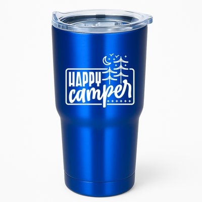 Happy Camper Camping Gift Tumbler