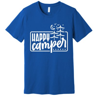 Happy Camper Camping Gift Premium T-Shirt