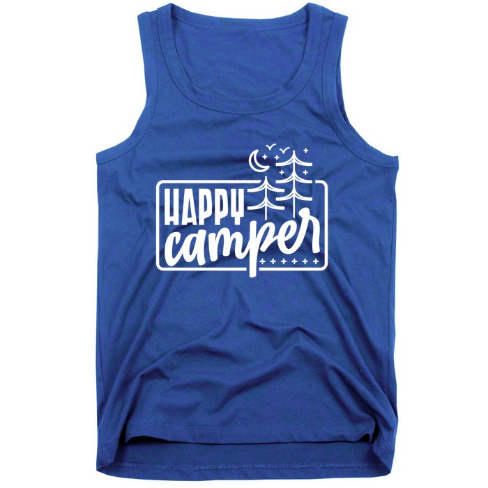 Happy Camper Camping Gift Tank Top