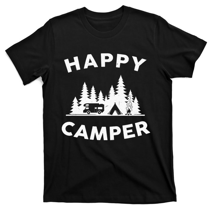 Happy Camper Camping T-Shirt