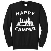 Happy Camper Camping Tall Sweatshirt