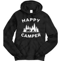 Happy Camper Camping Tie Dye Hoodie