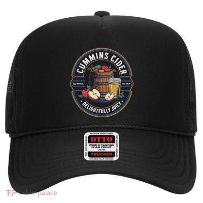Haul Cummins Cider S Funny High Crown Mesh Back Trucker Hat